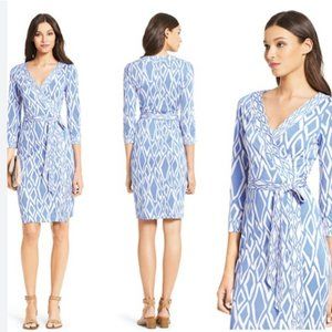 Diane von Furstenberg DVF Julian wrap dress size 0
